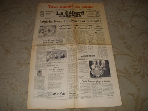 Canard enchaine 2696 - canard,