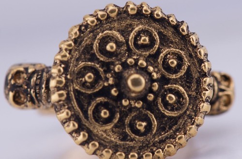Bague crâne poison - bague,