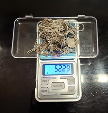 Lot Bijoux argent massif A