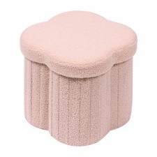 Tabouret de Rangement, Petit Pouf Pliable, Coffre de Rangement, pour Salon, C...