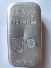 LINGOT 1 KG ARGENT/SILVER