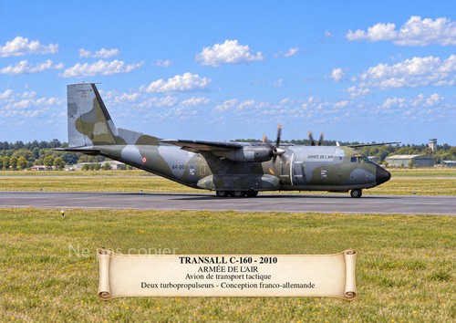 Transall 160 avion - c-160, aviation