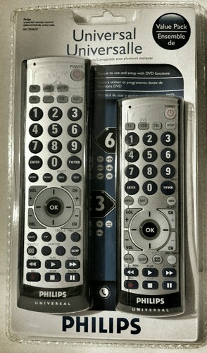 Dual philips universal remote - universal,
