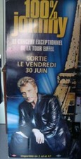 PLV johnny hallyday la tour Effel