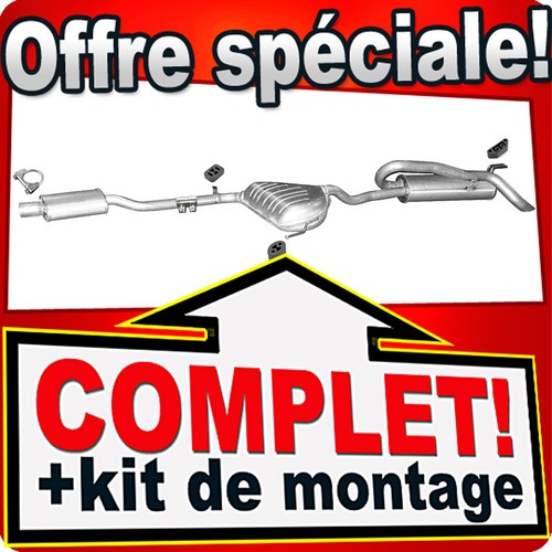 échappement pour fiat brava - fiat, /