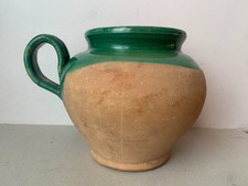 Ancien pot terre vernissée - ancien,
