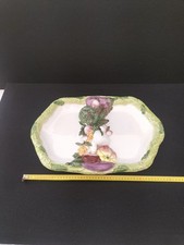 Ancien Plat A Asperges xXL  En