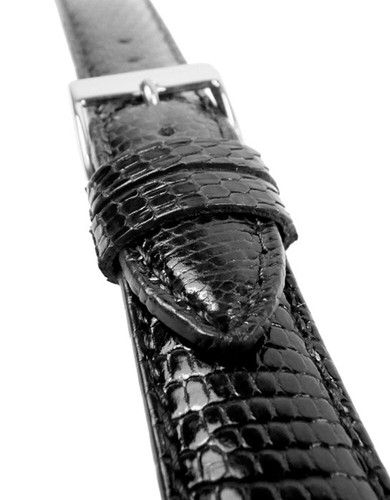 Vrai lézard bracelet - bracelet, montre