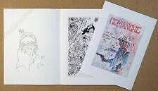 HERMANN Portfolio Il était 7 fois n°5 + Dédicace dessin n°51/77