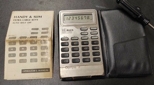 Calculatrice vintage olympia - calculatrice,