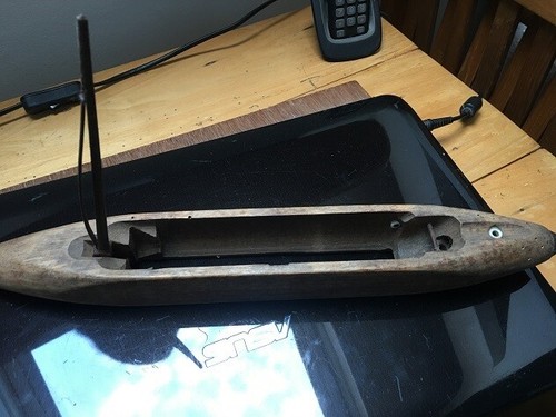 Ancienne navette bois - en, pour