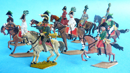 Plats étain zinnfiguren - d'étain,
