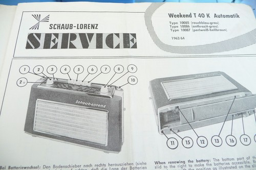 Service manuel instructions - service, d'instructions