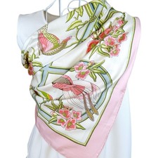 Foulard vintage HERMES Carre