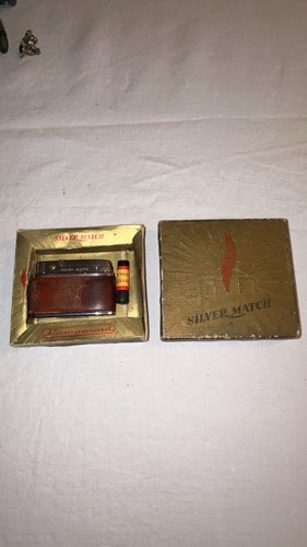 Briquet vintage silver - silver, match
