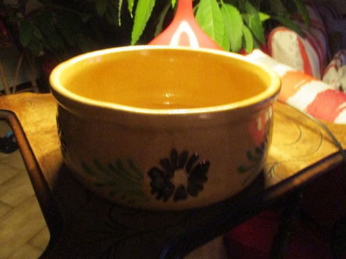Ancien joli plat creux - ancien,