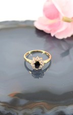 Bague marguerite en or