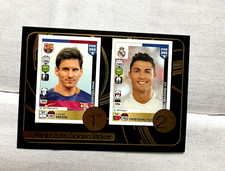 #8 - PANINI 2016 FIFA 365 GOLD - Cristiano RONALDO - Lionel MESSI - (Lot 4)