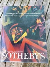 SOTHEBY'S THE MARVIN & JANET FISHMAN COLLECTION CATALOGUE VENTE DU 18/10/2000 
