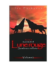 Lune rouge sombres - lune, reflets