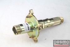 Yellow galvanized rear wheel