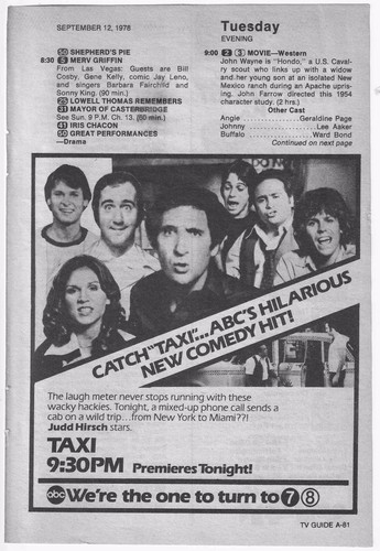 1978 taxi 1st - tv,