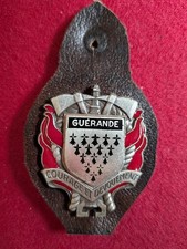 insigne de pompiers,pucelle,Sapeurs pompiers de Guérande (16i)