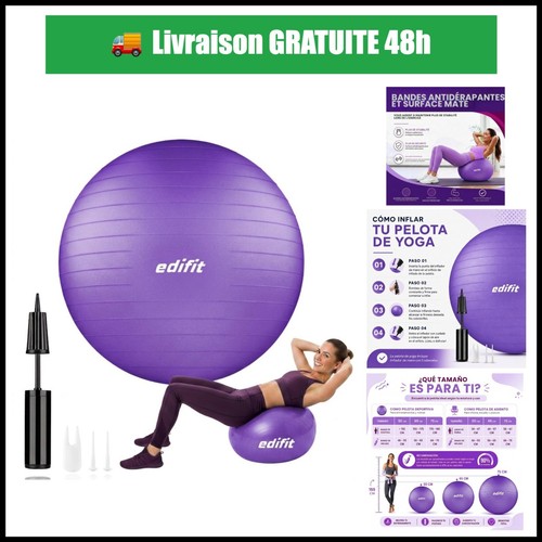 Ballon gymnastique cm - 55,