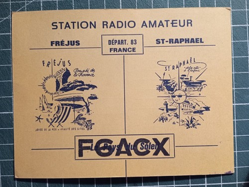 Br0046 carte radio amateur - br0046,