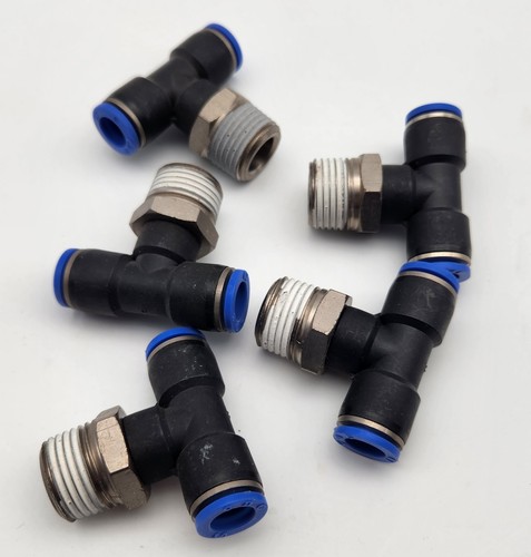 Raccord pneumatique mm - pneumatique, t
