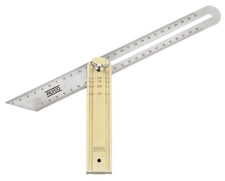 Fausse équerre en inox manche
