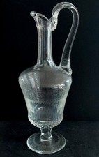 ANCIEN CARAFE EN CRISTAL DE SAINT LOUIS MODELE THISTLE