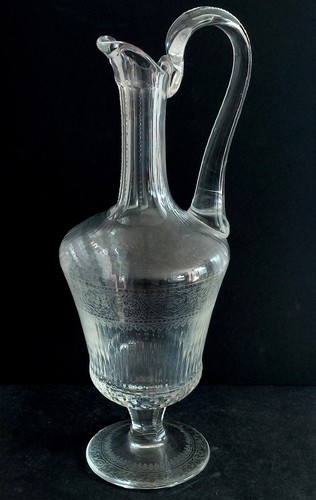 Ancien carafe cristal de - carafe,