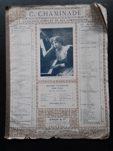Partition ancienne piano - partition,