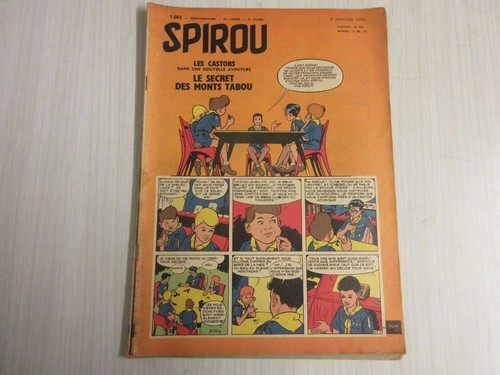 Spirou 1082 1959 - 1082, auto