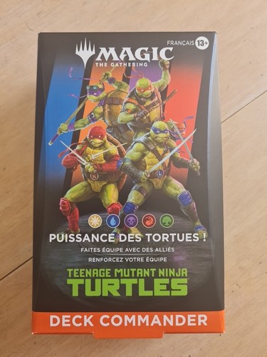 Deck commander les tortues - les,