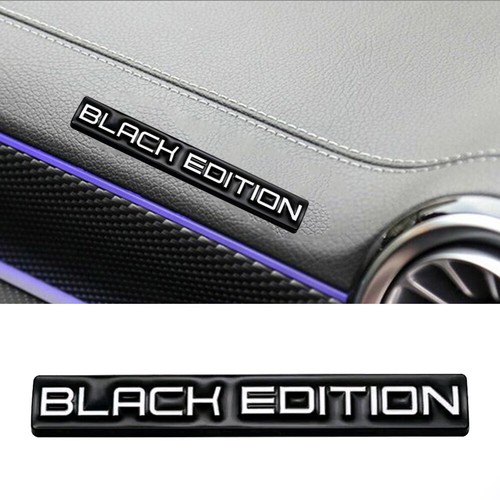 Black edition logo trunk - edition, decal