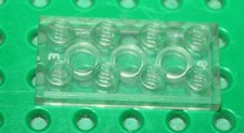 Lego Vintage Clear Plate 2x4