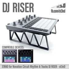 DJ RISER STAND pour Novation Circuit Rhythm & Tracks