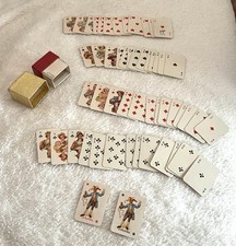 Mini Jeu de 54 cartes Fero Piatnik et Fils Vienne Ancien