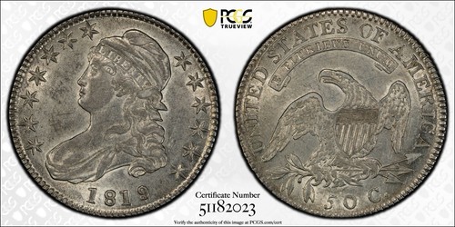 1819/8 Capped Bust Half Dollar