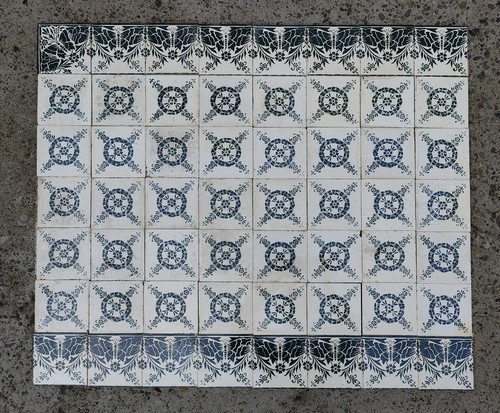 Lot carreaux faience - carreaux,