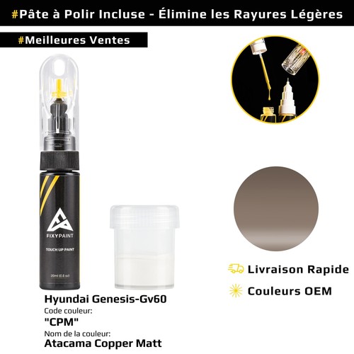 Peinture retouche pour - de,