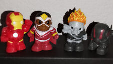 Lot Marvel Ooshie mini Figurine Toys rare figure Ant man Iron Falcon Ghost rider