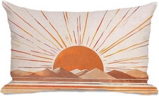 Desert Sunrise Pillow Cover