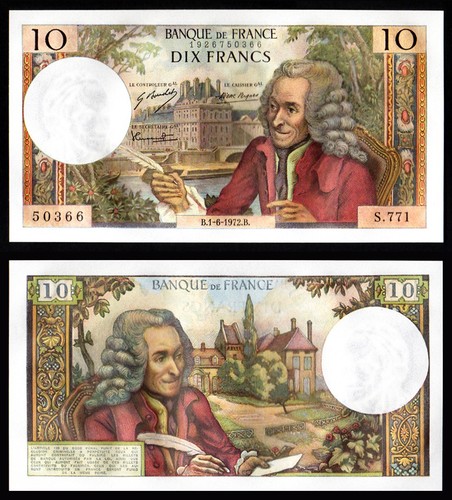Billet france 10 francs - billet,