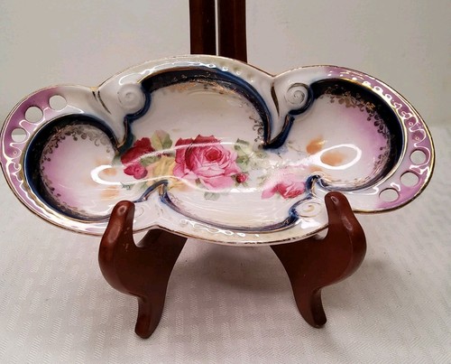 Antique porcelain oval - antique, dish