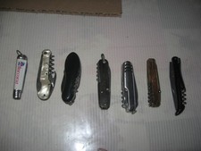 lot de 7 anciens canifs