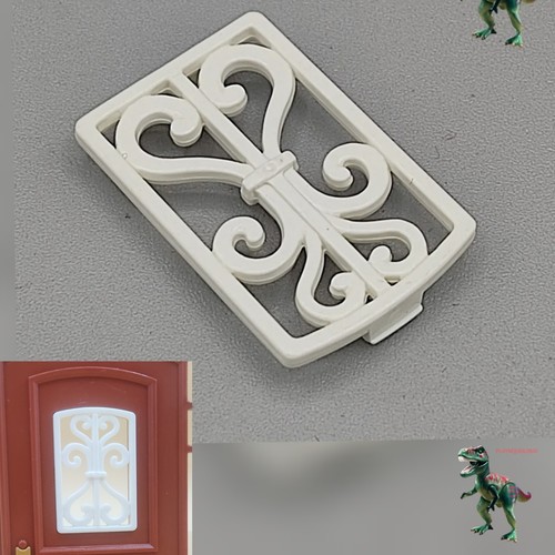 Playmobil white piece gate - playmobil,