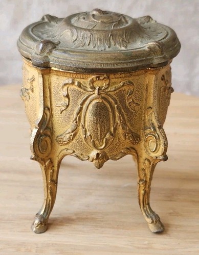 Ancienne boîte bijoux en - boîte,